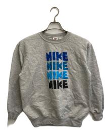 NIKE（ナイキ）の古着「4連ロゴスウェット」｜グレー