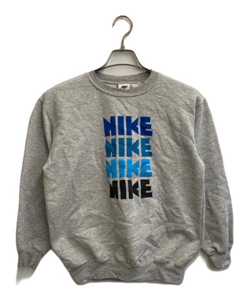 NIKE（ナイキ）NIKE (ナイキ) 4連ロゴスウェット グレー サイズ:不明の古着・服飾アイテム