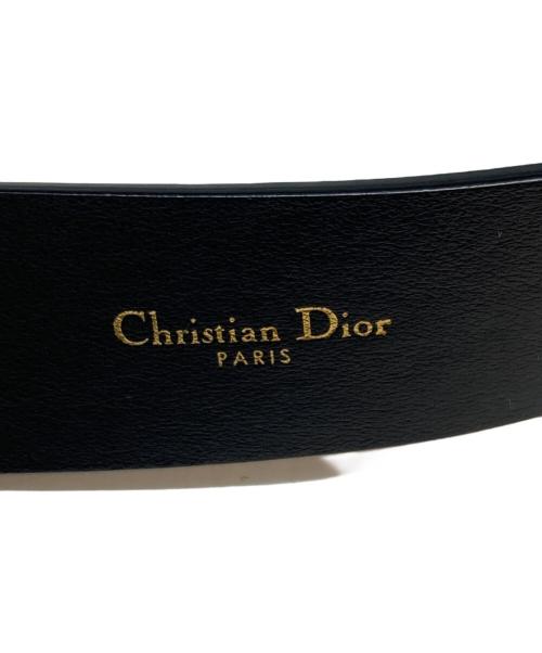 Christian Dior（クリスチャン ディオール）Christian Dior (クリスチャン ディオール) 30モンテーニュ ベルト ブラックの古着・服飾アイテム