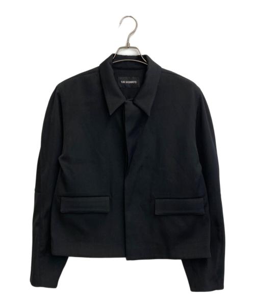 YUKI HASHIMOTO（ユウキハシモト）YUKI HASHIMOTO (ユウキハシモト) 比翼ジャケット ブラック サイズ:SIZE 46の古着・服飾アイテム