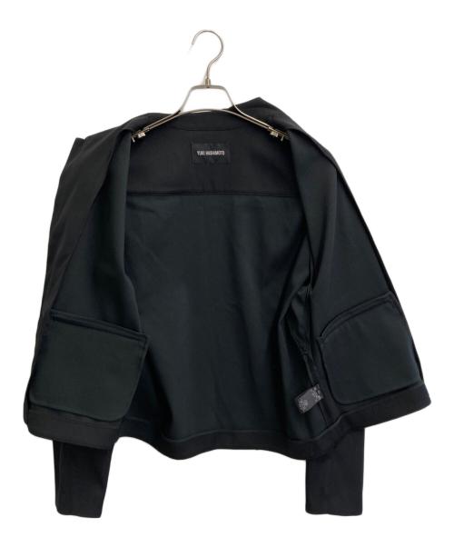 YUKI HASHIMOTO（ユウキハシモト）YUKI HASHIMOTO (ユウキハシモト) 比翼ジャケット ブラック サイズ:SIZE 46の古着・服飾アイテム