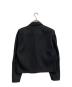 YUKI HASHIMOTO (ユウキハシモト) 比翼ジャケット ブラック サイズ:SIZE 46：13000円