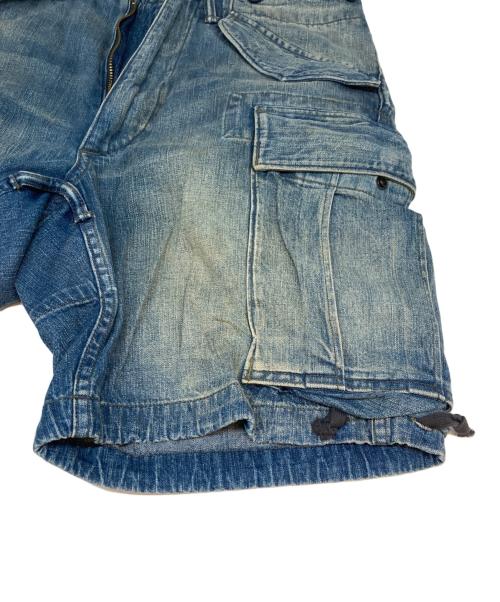RRL（ダブルアールエル）RRL (ダブルアールエル) Denim Cargo Short ブルー サイズ:SIZE 29の古着・服飾アイテム