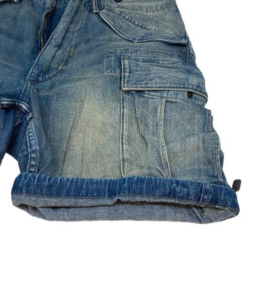 RRL（ダブルアールエル）RRL (ダブルアールエル) Denim Cargo Short ブルー サイズ:SIZE 29の古着・服飾アイテム
