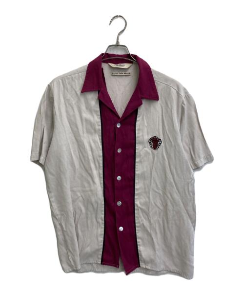 Davinci（ダヴィンチ）Davinci (ダヴィンチ) オープンカラーシャツ アイボリー サイズ:SIZE Mの古着・服飾アイテム