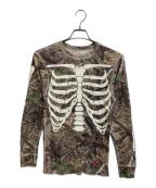 SUPREME×Hanesシュプリーム×ヘインズ）の古着「Bones Thermal Crew」｜カーキ