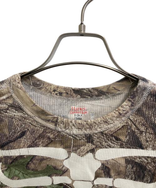 SUPREME（シュプリーム）SUPREME (シュプリーム) Hanes (ヘインズ) Bones Thermal Crew カーキ サイズ:SIZE Sの古着・服飾アイテム