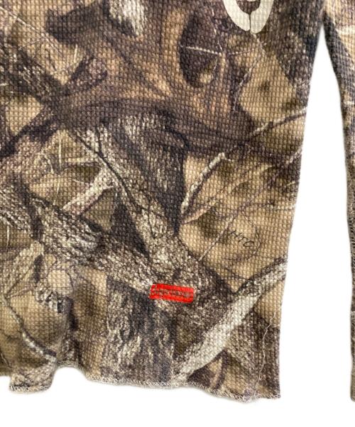 SUPREME（シュプリーム）SUPREME (シュプリーム) Hanes (ヘインズ) Bones Thermal Crew カーキ サイズ:SIZE Sの古着・服飾アイテム