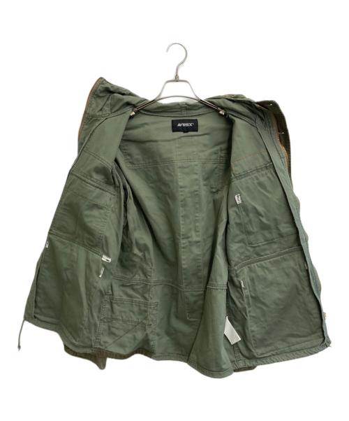 AVIREX（アヴィレックス）AVIREX (アヴィレックス) ミリタリージャケット グリーン サイズ:SIZE Mの古着・服飾アイテム