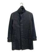 Junhashimotoジュンハシモト）の古着「STAND COLLAR COAT」｜インディゴ