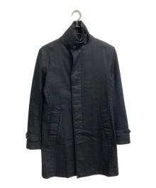 Junhashimoto（ジュンハシモト）の古着「STAND COLLAR COAT」｜インディゴ