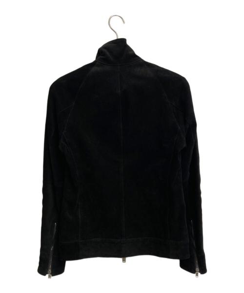 Junhashimoto（ジュンハシモト）junhashimoto (ジュンハシモト) レザージャケット ブラック サイズ:SIZE 2の古着・服飾アイテム