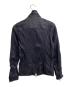 junhashimoto (ジュンハシモト) レザージャケット ネイビー サイズ:SIZE 2：17000円