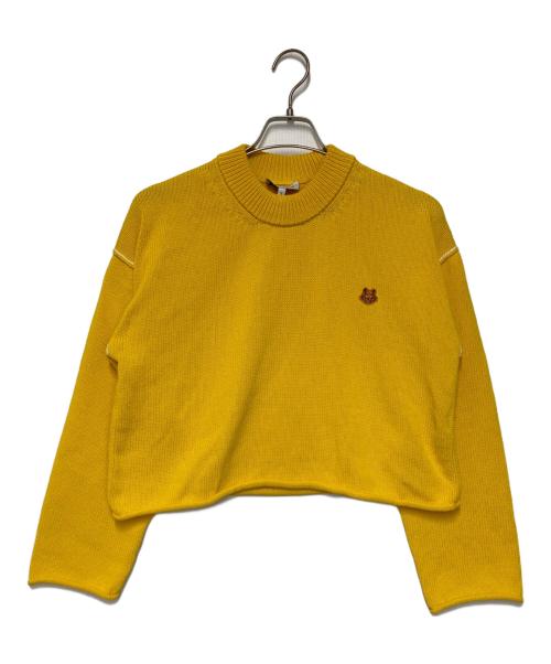 KENZO（ケンゾー）KENZO (ケンゾー) タイガーワッペンニット イエロー サイズ:Sの古着・服飾アイテム