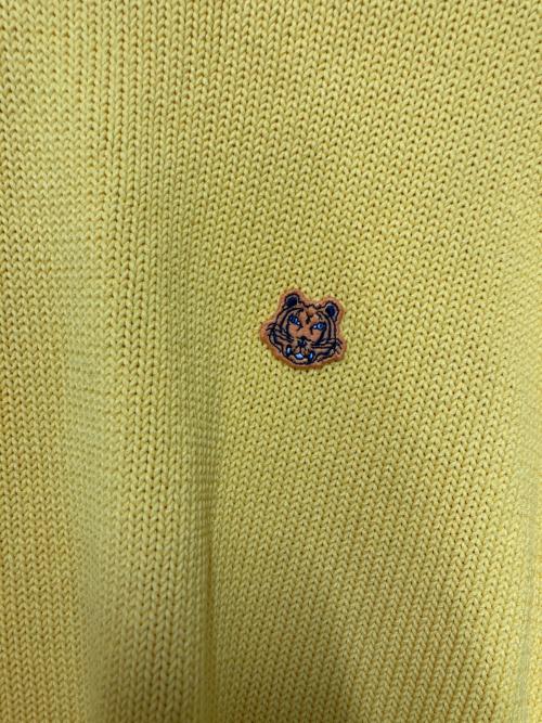 KENZO（ケンゾー）KENZO (ケンゾー) タイガーワッペンニット イエロー サイズ:Sの古着・服飾アイテム