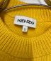 中古・古着 KENZO (ケンゾー) タイガーワッペンニット イエロー サイズ:S：9000円