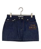 MARC JACOBS×A.P.C.マークジェイコブス×アーペーセー）の古着「デニムミニスカート」｜インディゴ