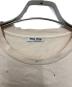 中古・古着 MIU MIU (ミュウミュウ) ラインストーンTシャツ ベージュ サイズ:S：27000円