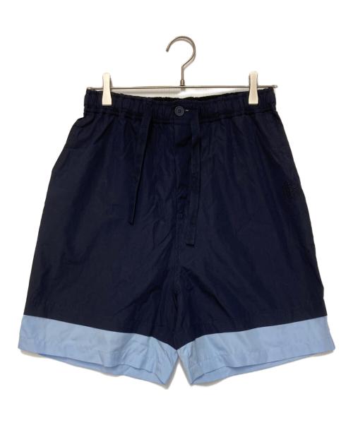 LOEWE（ロエベ）LOEWE (ロエベ) バイカラーショーツ ネイビー サイズ:XSの古着・服飾アイテム