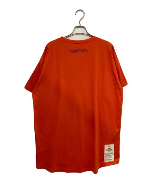 QALB（カルブ）QALB (カルブ) 半袖カットソー オレンジ サイズ:Fの古着・服飾アイテム