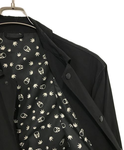 lucien pellat-finet（ルシアン・ペラフィネ）lucien pellat-finet (ルシアン・ペラフィネ) スタッフコート ブラック サイズ:Ⅼの古着・服飾アイテム