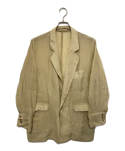 SHENERY（シーナリー）SHENERY (シーナリー) シアーBIGジャケット アイボリー サイズ:Fの古着・服飾アイテム