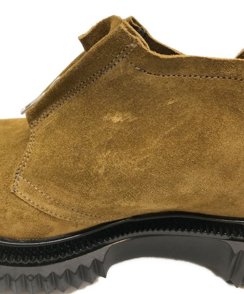 ADIEV（アデュー）ADIEV (アデュー) ジップアップスウェードシューズ ブラウン サイズ:41の古着・服飾アイテム