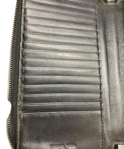 MICHAEL KORS（マイケル・コース）MICHAEL KORS (マイケルコース) 長財布 ブラックの古着・服飾アイテム