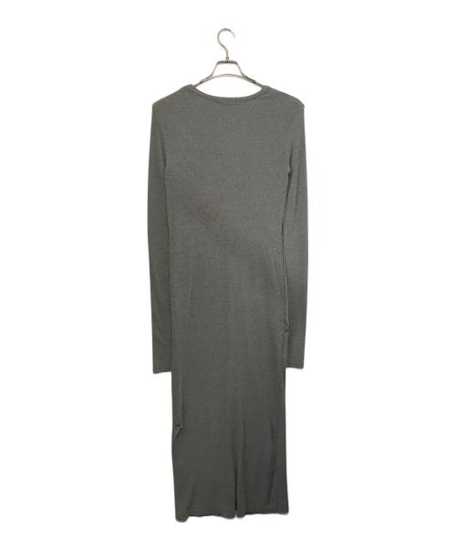 AKTE（アクテ）AKTE (アクテ) ロングカーディガン グレー サイズ:Fの古着・服飾アイテム