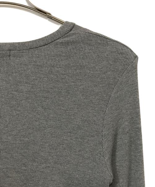 AKTE（アクテ）AKTE (アクテ) ロングカーディガン グレー サイズ:Fの古着・服飾アイテム