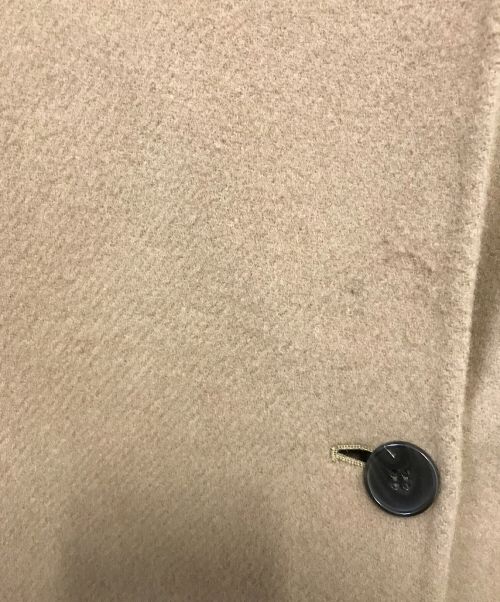 Spick and Span（スピック＆スパン）Spick and Span (スピックアンドスパン) SUPER110S ダブルビーバー ストールセットコート ブラウン サイズ:36の古着・服飾アイテム