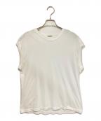 AURALEEオーラリー）の古着「SEAMLESS CREW NECK SLEEVELESS / シームレスノースリーブカットソー」｜ホワイト