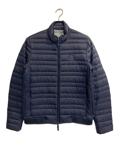 ARMANI EXCHANGE（アルマーニ エクスチェンジ）ARMANI EXCHANGE (アルマーニ エクスチェンジ) PACKABLE PUFFER JACKET ネイビー サイズ:Ⅼの古着・服飾アイテム