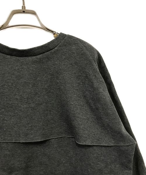 CLANE（クラネ）CLANE (クラネ) CARD BOARD BACK FRILL TOPS グレー サイズ:1の古着・服飾アイテム