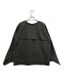 CLANE (クラネ) CARD BOARD BACK FRILL TOPS グレー サイズ:1：3000円