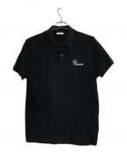 MONCLERモンクレール）の古着「POLO MANICA CORTA/ポロマニカコルタ」｜ネイビー