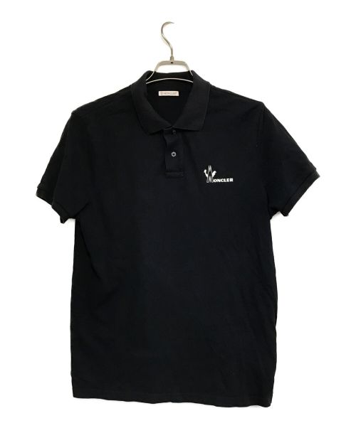 MONCLER（モンクレール）MONCLER (モンクレール) POLO MANICA CORTA/ポロマニカコルタ ネイビー サイズ:SIZE　Mの古着・服飾アイテム