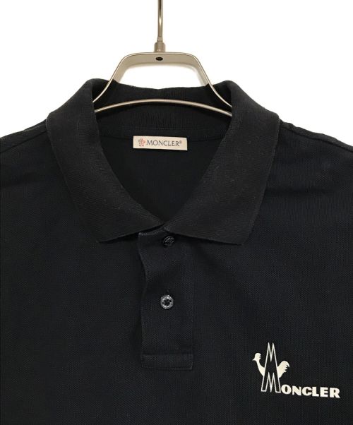 MONCLER（モンクレール）MONCLER (モンクレール) POLO MANICA CORTA/ポロマニカコルタ ネイビー サイズ:SIZE　Mの古着・服飾アイテム