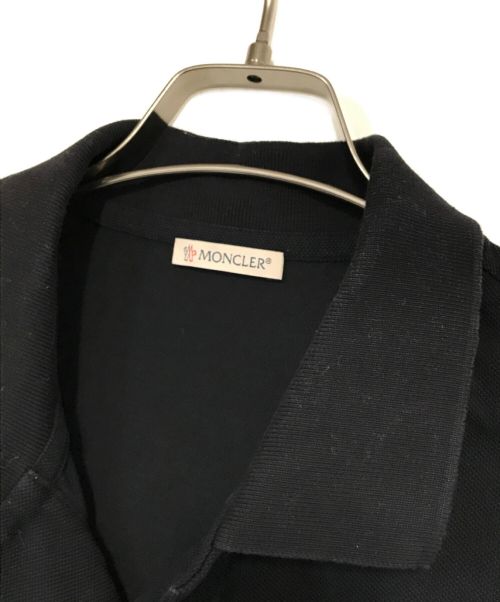 MONCLER（モンクレール）MONCLER (モンクレール) POLO MANICA CORTA/ポロマニカコルタ ネイビー サイズ:SIZE　Mの古着・服飾アイテム