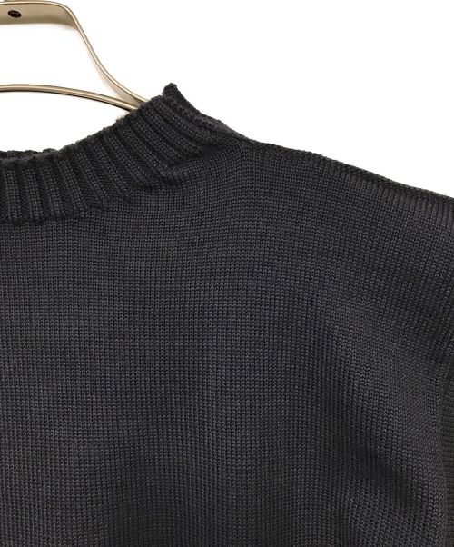 ANDERSEN-ANDERSEN（アンデルセン アンデルセン）ANDERSEN-ANDERSEN (アンデルセン アンデルセン) ウールニット ネイビー サイズ:XSの古着・服飾アイテム