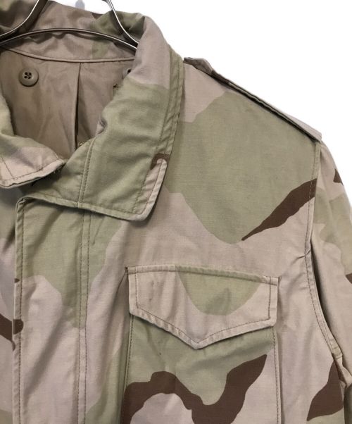 US ARMY（ユーエスアーミー）US ARMY (ユーエス アーミー) M-65フィールドジャケット カーキ サイズ:ⅬーSの古着・服飾アイテム