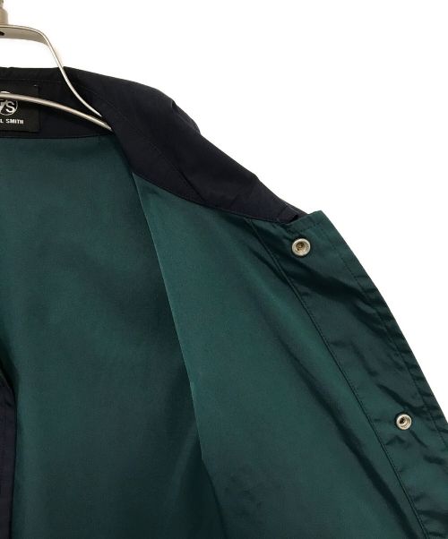 PS Paul Smith（ＰＳポールスミス）PS Paul Smith (ＰＳポールスミス) コーチジャケット ネイビー サイズ:Mの古着・服飾アイテム