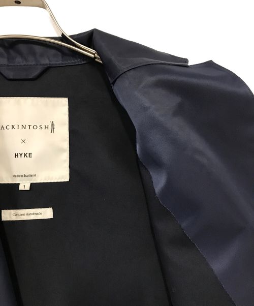 MACKINTOSH（マッキントッシュ）MACKINTOSH (マッキントッシュ) HYKE (ハイク) ゴム引きコート ネイビー サイズ:1の古着・服飾アイテム