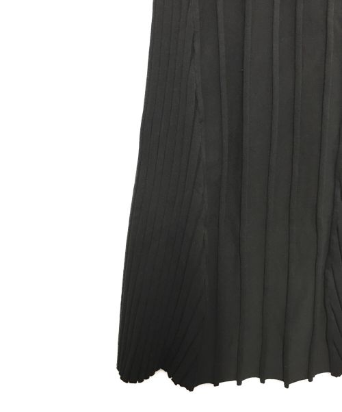 CINOH（チノ）CINOH (チノ) STUDIOUS別注ノースリーブニットドレス ブラック サイズ:36の古着・服飾アイテム