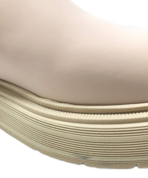 GIA BORGHINI（ジア・ボルギーニ）GIA BORGHINI (ジア・ボルギーニ) アンクルハイブーツ ベージュ サイズ:36の古着・服飾アイテム