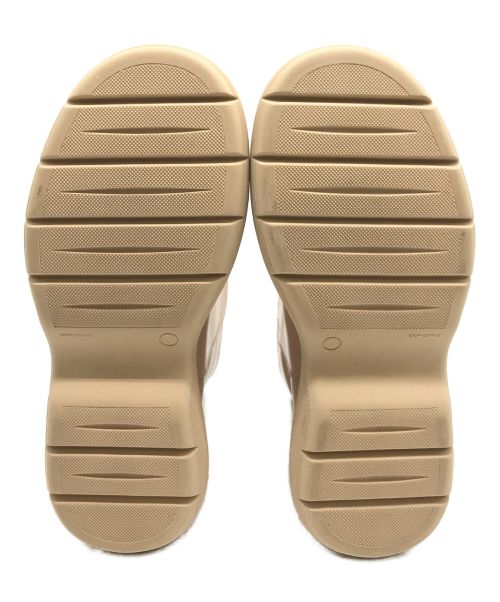 GIA BORGHINI（ジア・ボルギーニ）GIA BORGHINI (ジア・ボルギーニ) アンクルハイブーツ ベージュ サイズ:36の古着・服飾アイテム