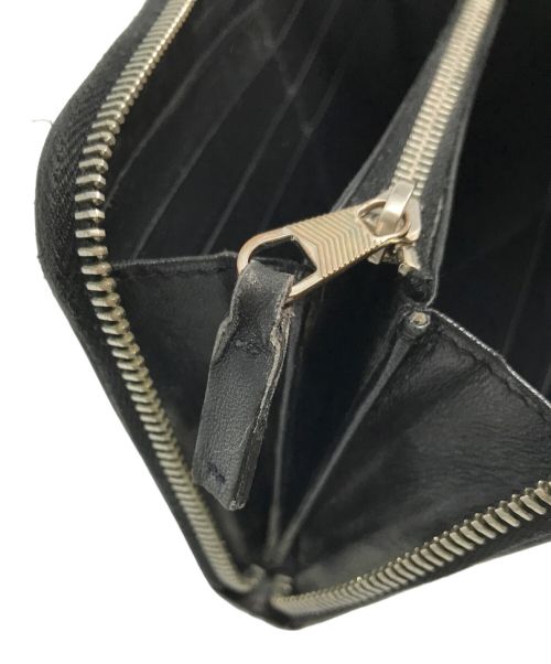 BALENCIAGA（バレンシアガ）BALENCIAGA (バレンシアガ) コンチネンタルウォレット ブラックの古着・服飾アイテム