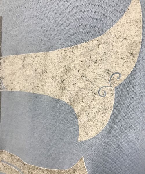 EVISEN（エビセン）EVISEN (エビセン) ロングスリーブカットソー ブルー サイズ:Ⅼの古着・服飾アイテム