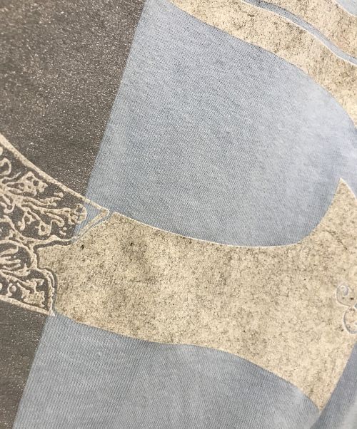 EVISEN（エビセン）EVISEN (エビセン) ロングスリーブカットソー ブルー サイズ:Ⅼの古着・服飾アイテム