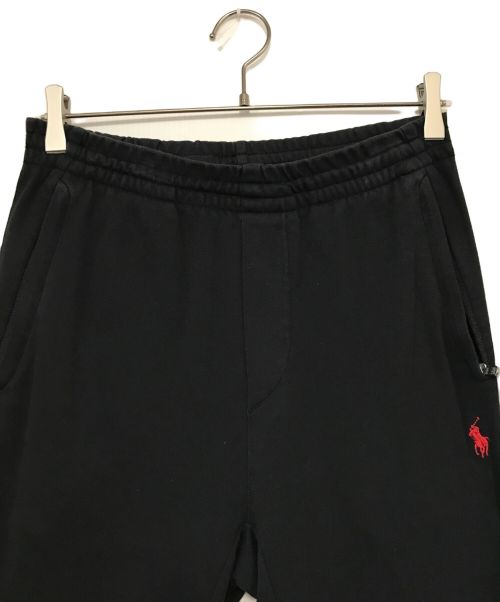 POLO RALPH LAUREN（ポロ・ラルフローレン）POLO RALPH LAUREN (ポロ・ラルフローレン) INTERLOCK TRACK PANT ブラック サイズ:FREEの古着・服飾アイテム